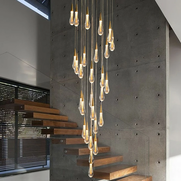 Waterdrop Crystal Pendant Light – JinYi