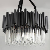 Black Crystal Chandelier