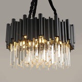 Black Crystal Chandelier