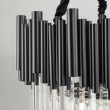 Black Crystal Chandelier