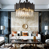 Black Crystal Chandelier