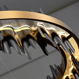 Black and Gold Modern Chandelier