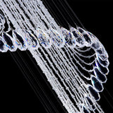 Modern Art Design Crystal Spiral Chandelier