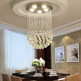 Sphere Raindrop Crystal Chandelier Ceiling Lights