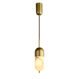 Alabaster bolus pendant lighting