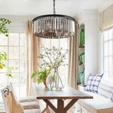 Crystal Round Pendant Light