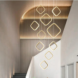 Asymmetrical LED Chandelier