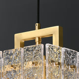 Brass waterfall Pendant lights