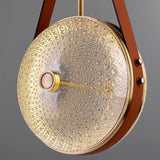 Clock pendant lighting