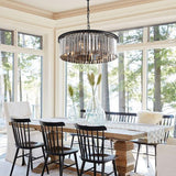 Crystal Round Pendant Light