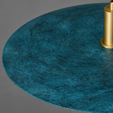 Deep blue disk pendant Lighting