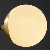 Modern brass globe multi ball connecting Chandelier