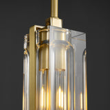 Crystal cube pendant Lighting