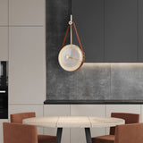 Clock pendant lighting