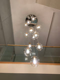 Concave Glass Chandelier