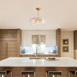 Modern Round Chandelier Gold Pendant Hanging