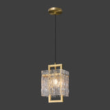 Brass waterfall Pendant lights