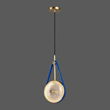 Clock pendant lighting