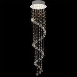 Spiral Raindrop Chandelier - Raindrop Crystal Chandelier