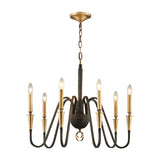 Luxury copper Candlestick table Chandelier