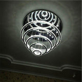 Five & Six Ring Crystal Chandelier Suspension Lights