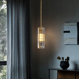 Crystal cube pendant Lighting