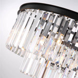 3-Tier Crystal Chandelier