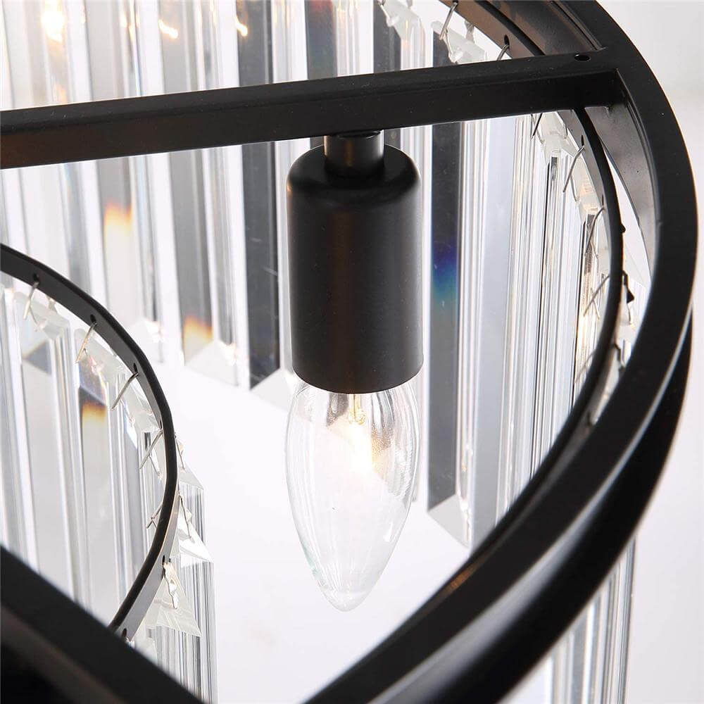 3-Tier Crystal Chandelier