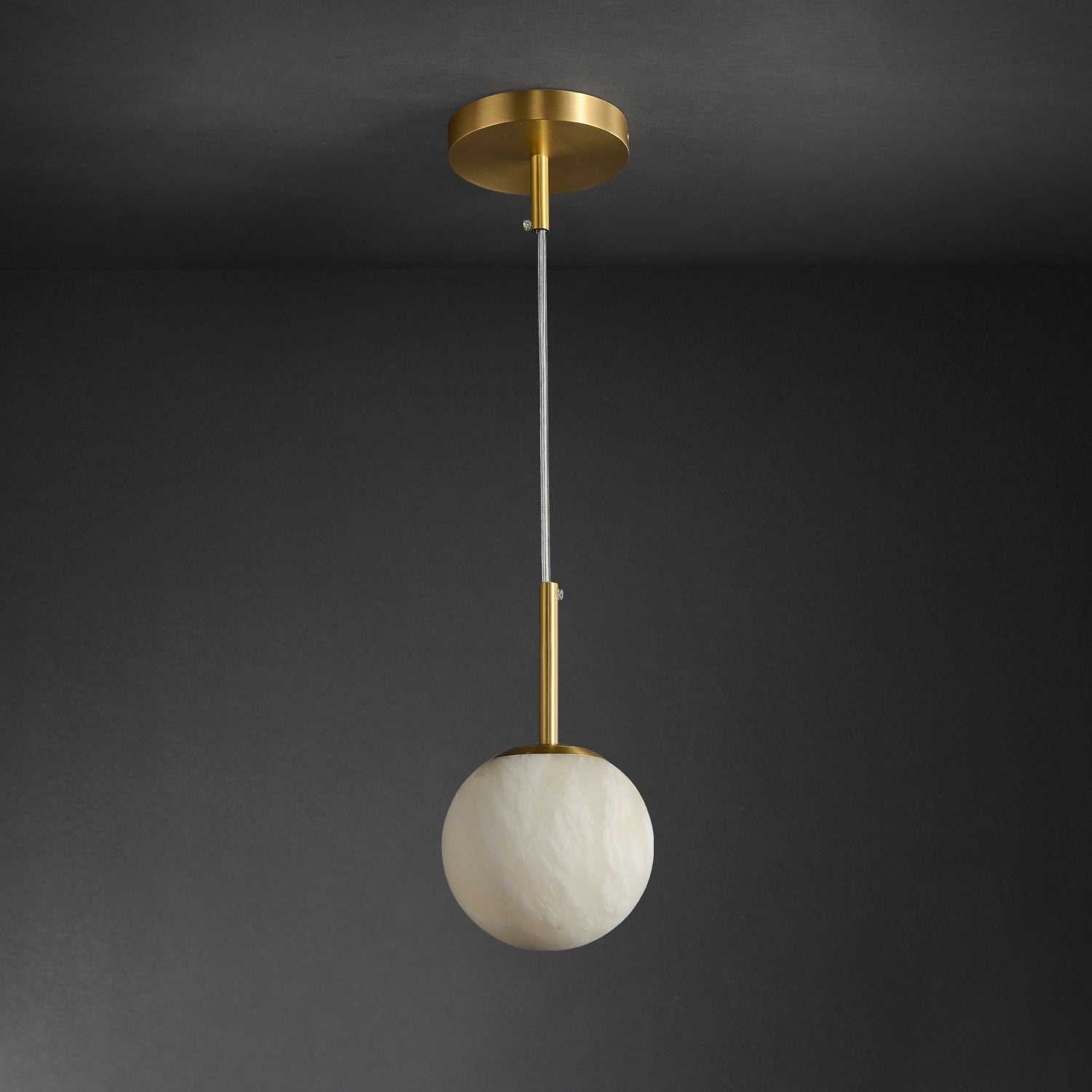 Alabaster Globe pendant lighting – JinYi