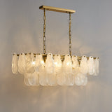 Retro cloud Glass Chandelier