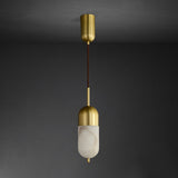 Alabaster bolus pendant lighting