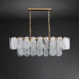 Retro cloud Glass Chandelier