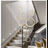 Asymmetrical LED Chandelier