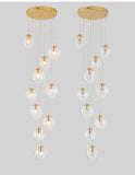 Concave Glass Chandelier