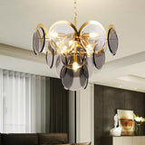 Eco-friendly Petal Glass Chandelier