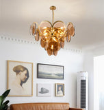 Eco-friendly Petal Glass Chandelier
