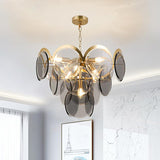 Eco-friendly Petal Glass Chandelier