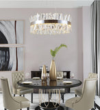 Crystal Circle Chandelier