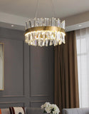 Crystal Circle Chandelier