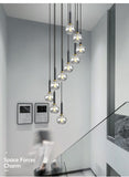 Modern Glass Chandelier