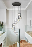 Modern Glass Chandelier