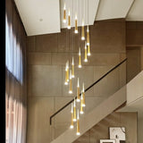 Long Drop Meteor Chandelier