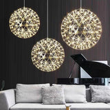 Firework Spark Ball LED Pendant Light