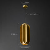 Fashion all copper bar 1-light Chandelier