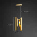 H-Shape Brass Pendant Lighting