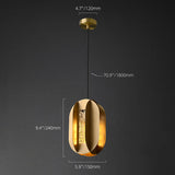 Fashion all copper bar 1-light Chandelier