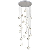 Transparent Crystal Chandelier