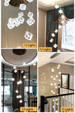 Transparent Crystal Chandelier