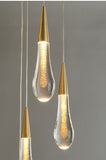 Waterdrop Crystal Pendant Light