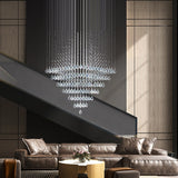 Rubik Lighting - Diamond Shape Crystal Chandelier